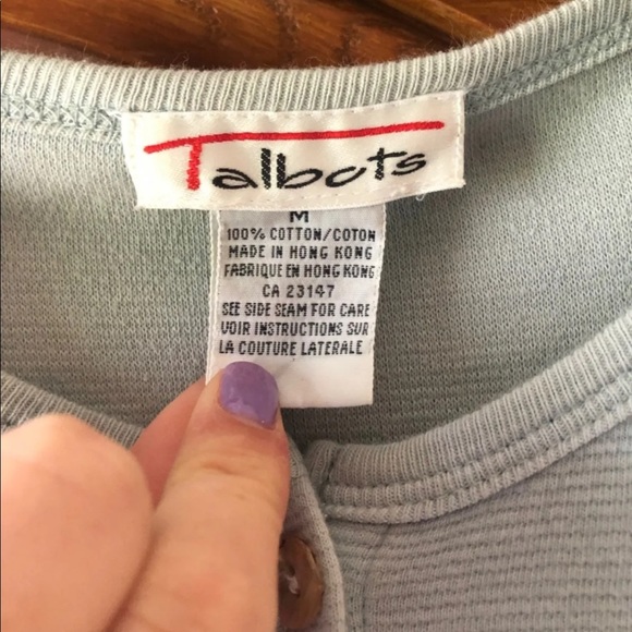 Talbots Button Up Sweater - Picture 2 of 2